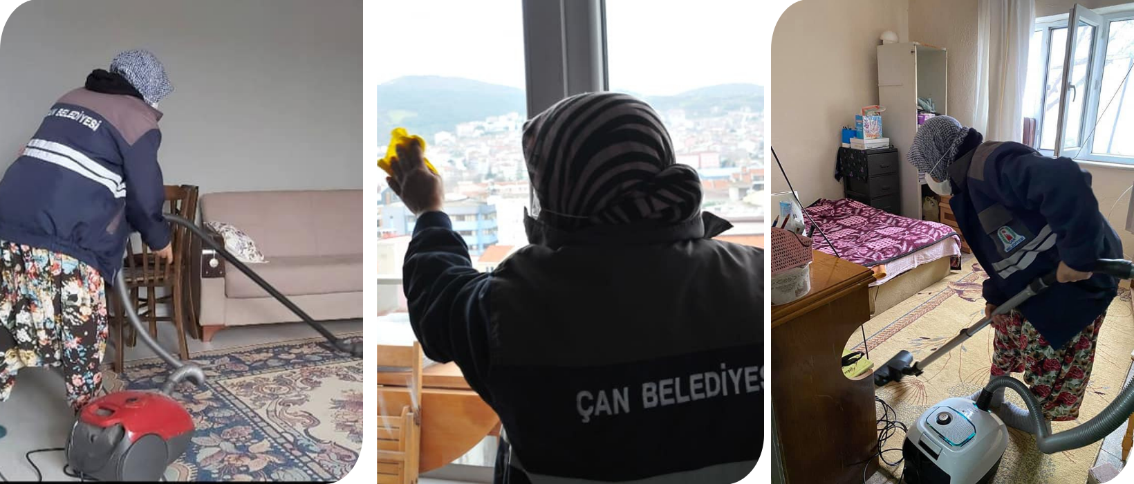 YAŞLILARIMIZIN EVİNİ TEMİZLİYORUZ