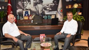 BELEDİYE BAŞKAN VEKİLİMİZ HARUN ARSLAN, ÜLGÜR GÖKHAN’I MAKAMINDA MİSAFİR ETTİ