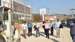 ŞEHRİMİZDE GERÇEKLEŞTİRİLEN ÇALIŞMALARI YERİNDE İNCELİYORUZ