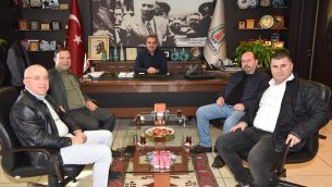 ÇANAKKALE ÇANLILAR SOSYAL YARDIMLAŞMA VE DAYANIŞMA DERNEĞİ YÖNETİMİNDEN ZİYARET