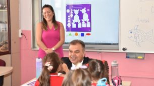 İLK DERSİN HEYECANI VE MUTLULUĞUNU PAYLAŞTIK