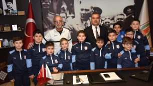 ÇAN İDMANOCAĞI SPORCULARIMIZ MİSAFİR ETTİK