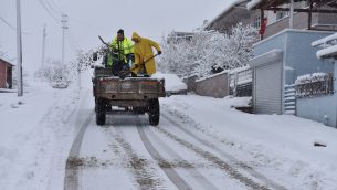 KARLA MÜCADELE KAPSAMINDA TÜM EKİPLERİMİZ SAHADA ÇALIŞMALARINI GERÇEKLEŞTİRDİ
