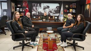 GENÇ KIZ VOLEYBOL TAKIMINI MİSAFİR ETTİK