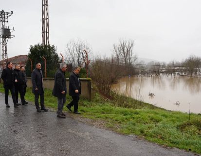 YAĞIŞLAR SONRASI EKİPLERİMİZLE SAHADAYIZ