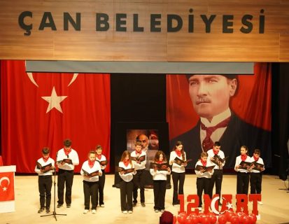 İSTİKLAL MARŞI’NIN 105. YILI GURURLA KUTLANDI