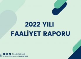 2022 Yılı Faaliyet Raporu
